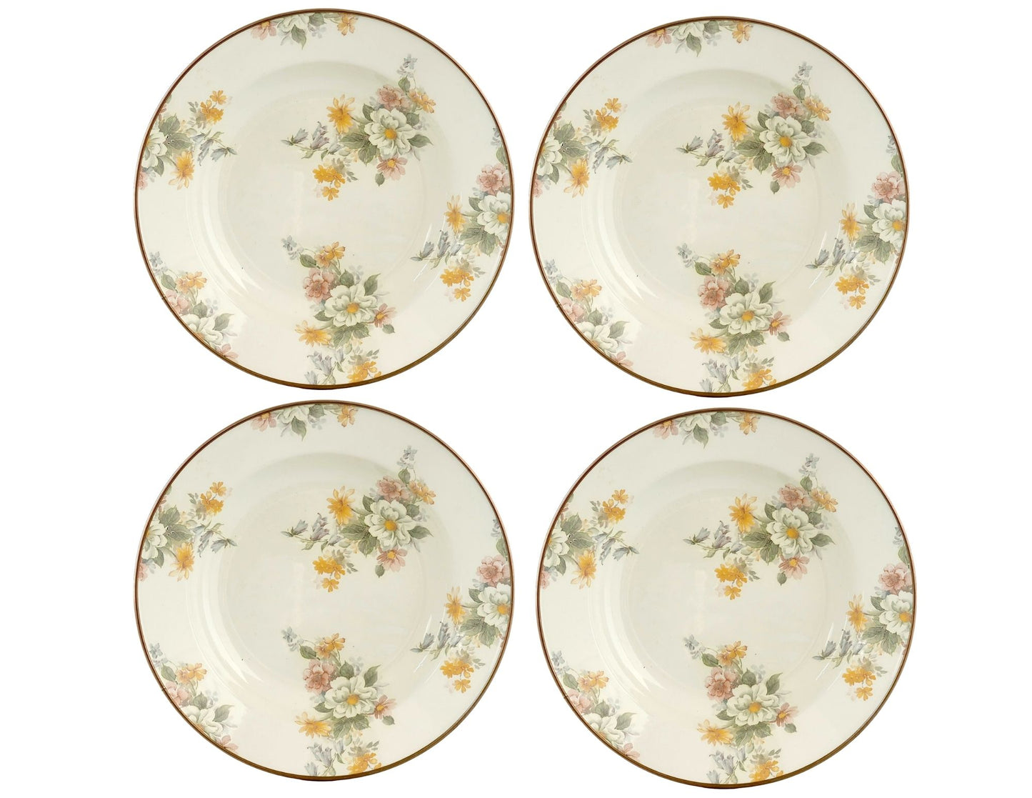 Set of 4 MacKenzie-Childs Soup Bowls