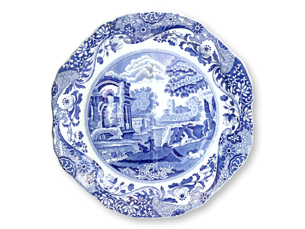 1930s Spode Italian Pattern Divided Sandwich Plates