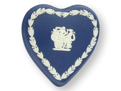 Wedgwood Jasperware Heart Trinket Box