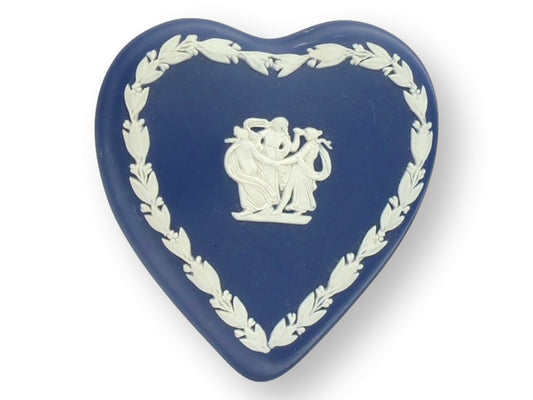 Wedgwood Jasperware Heart Trinket Box