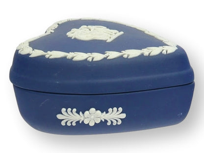 Wedgwood Jasperware Heart Trinket Box