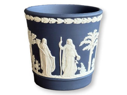 Rare Wedgwood Jasperware 3.25 in Pot