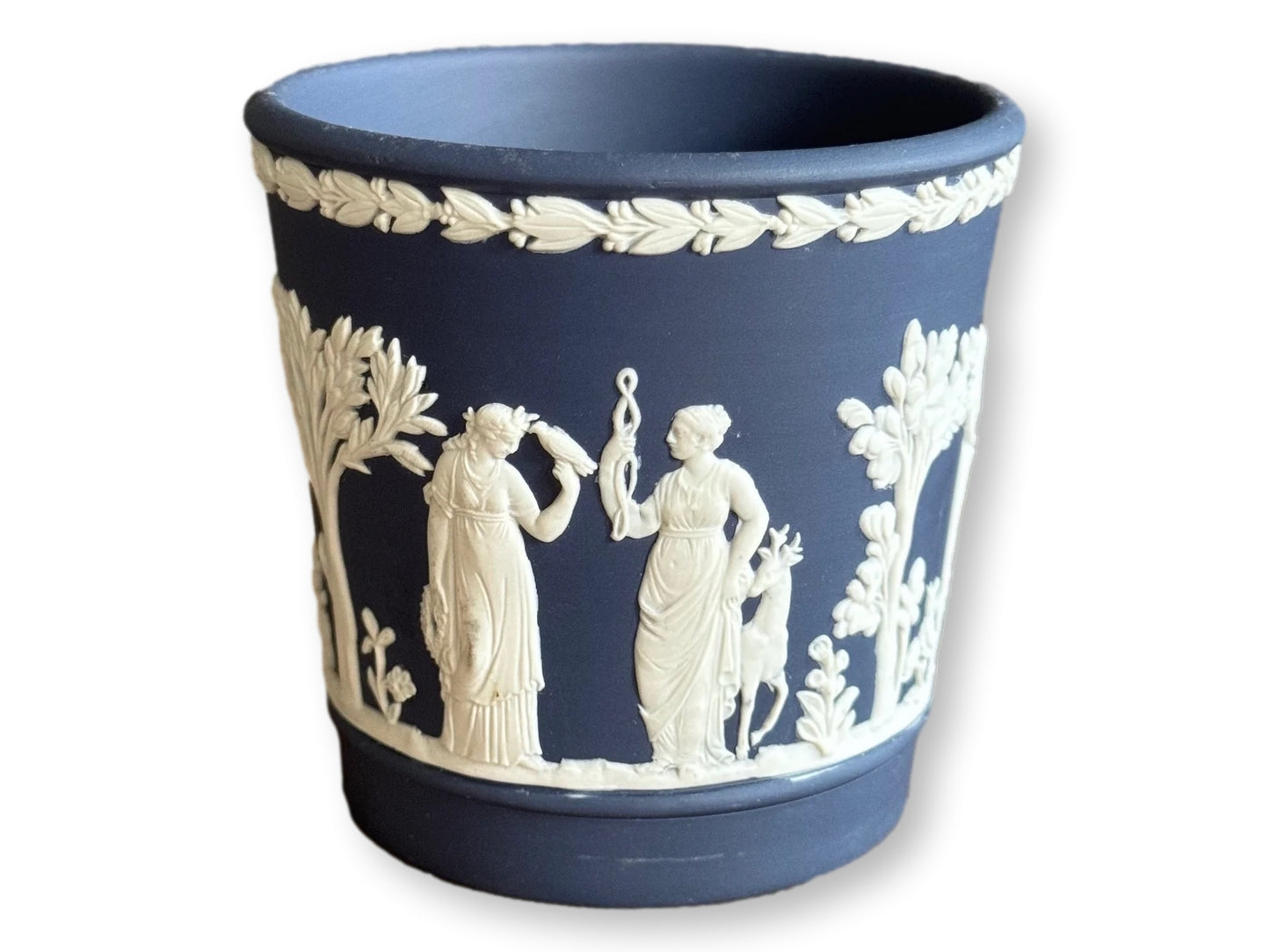 Rare Wedgwood Jasperware 3.25 in Pot
