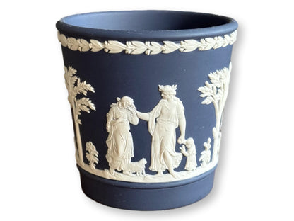 Rare Wedgwood Jasperware 3.25 in Pot