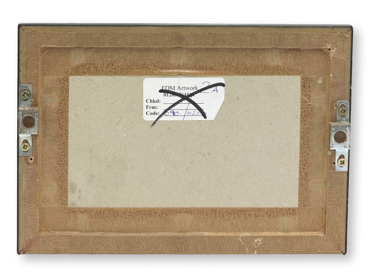 French Tourist Satire Framed Art Print