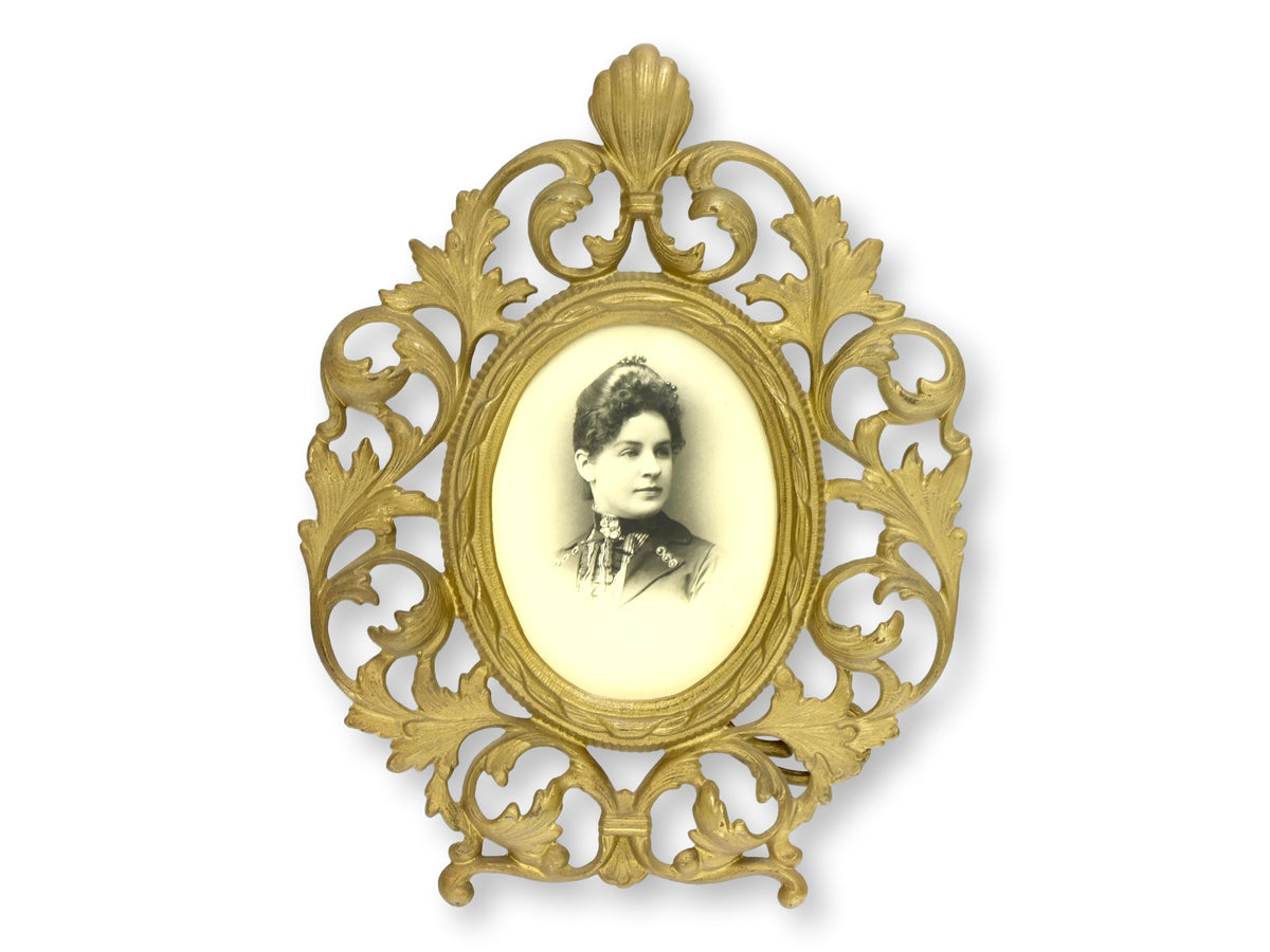 Antique Brass Picture Frame