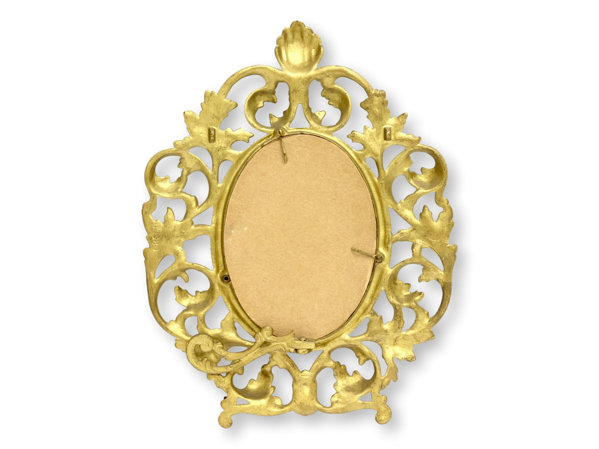 Antique Brass Picture Frame