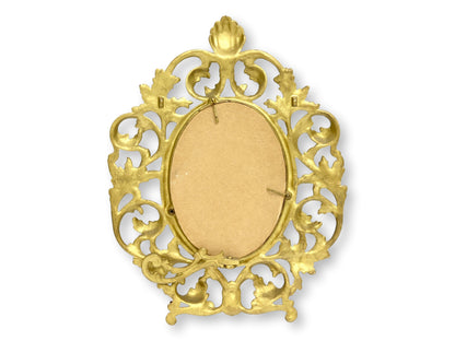 Antique Brass Picture Frame