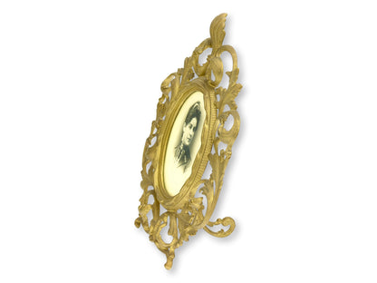 Antique Brass Picture Frame