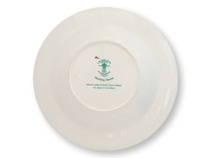 Crown Staffordshire Hunting Scene Rim Soup Bowls, Set of 3