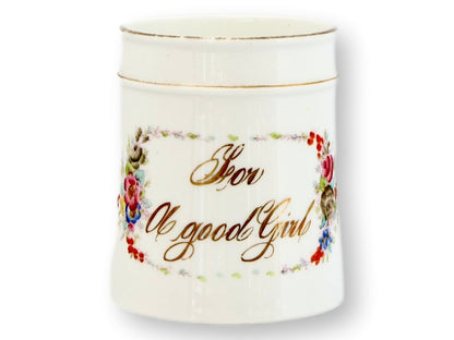 Antique English "For a Good Girl" Mug