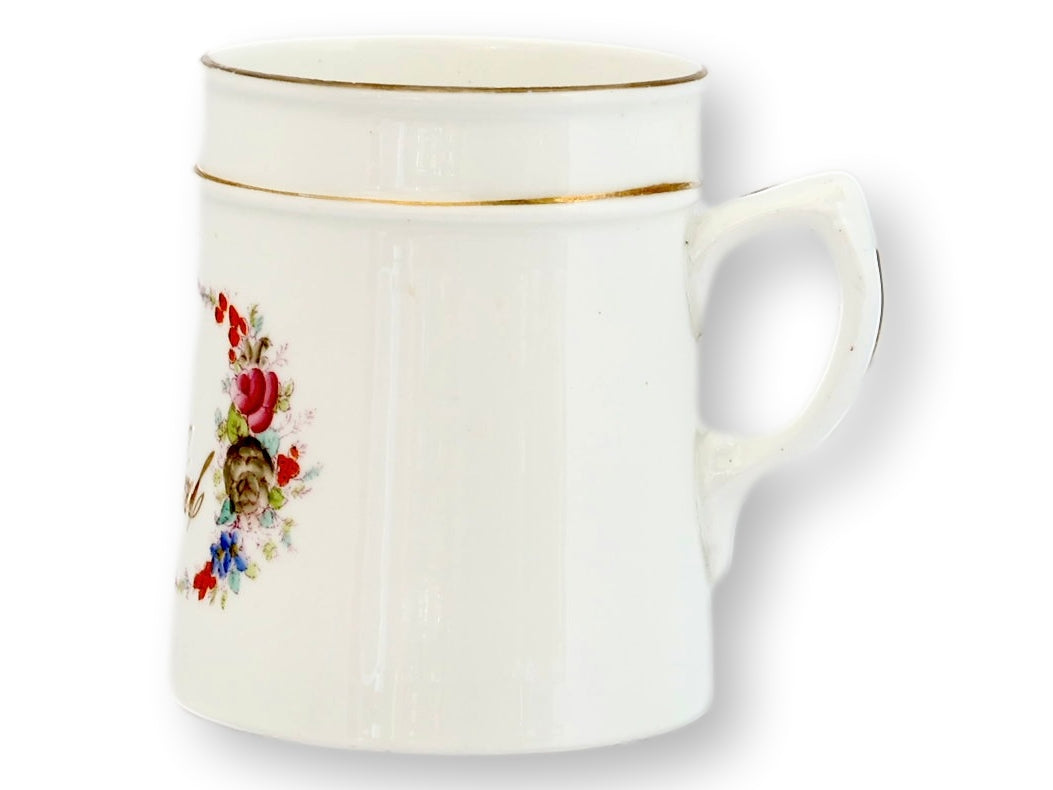 Antique English "For a Good Girl" Mug