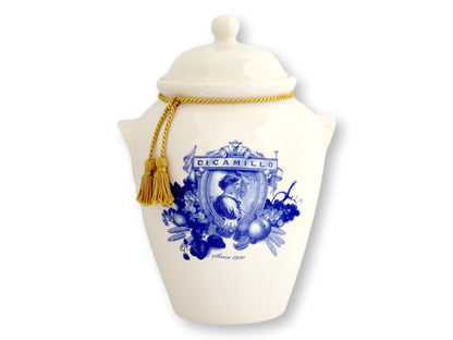 Large Vintage Buffalo Pottery Biscotti Jar