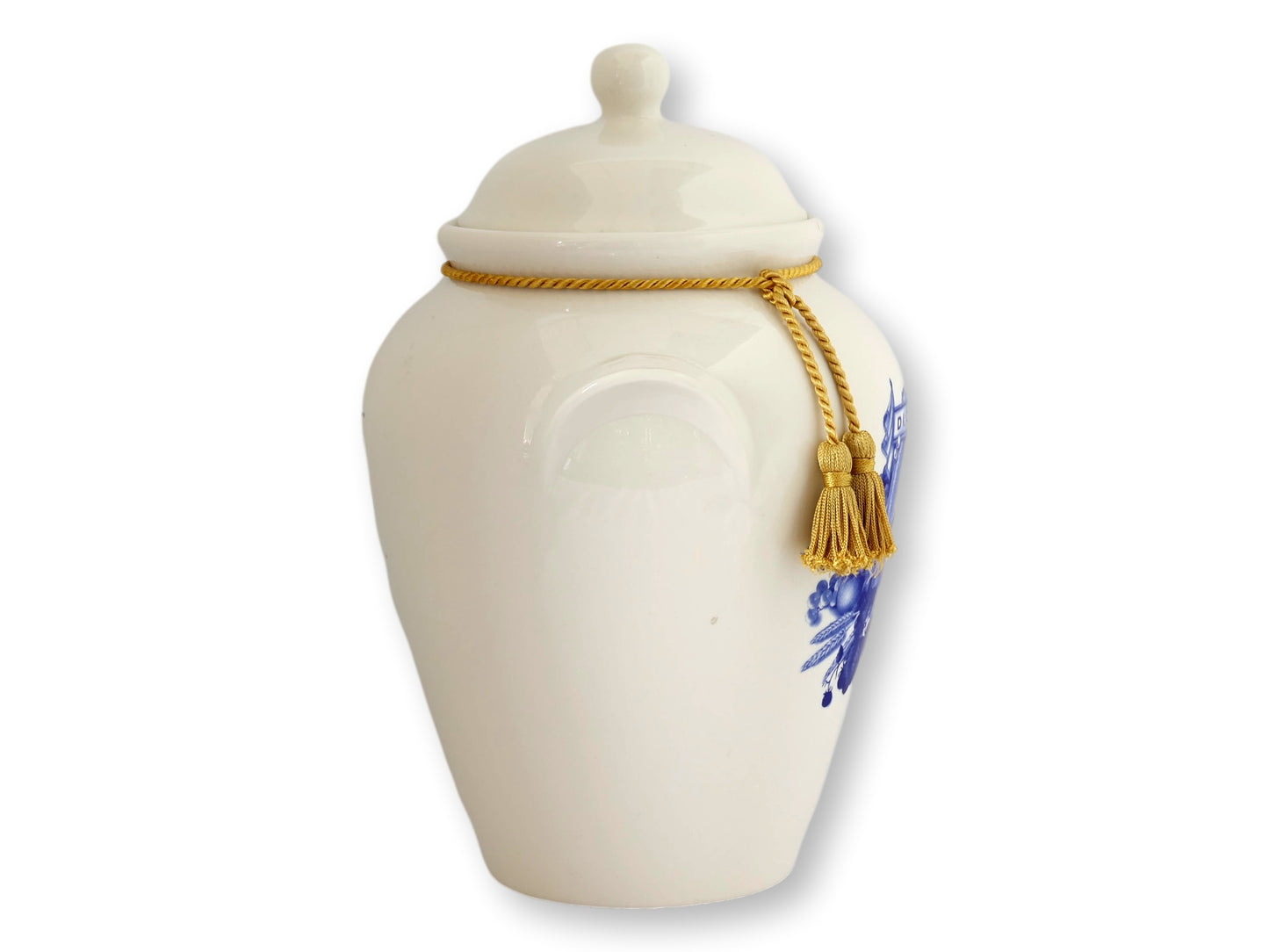 Large Vintage Buffalo Pottery Biscotti Jar