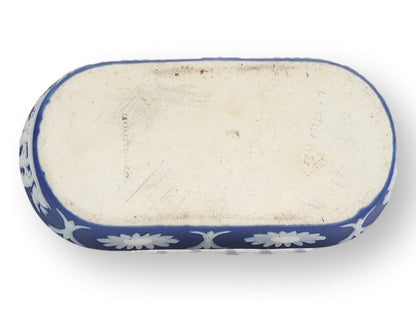 19th-C. Wedgwood Jasperware Match Box