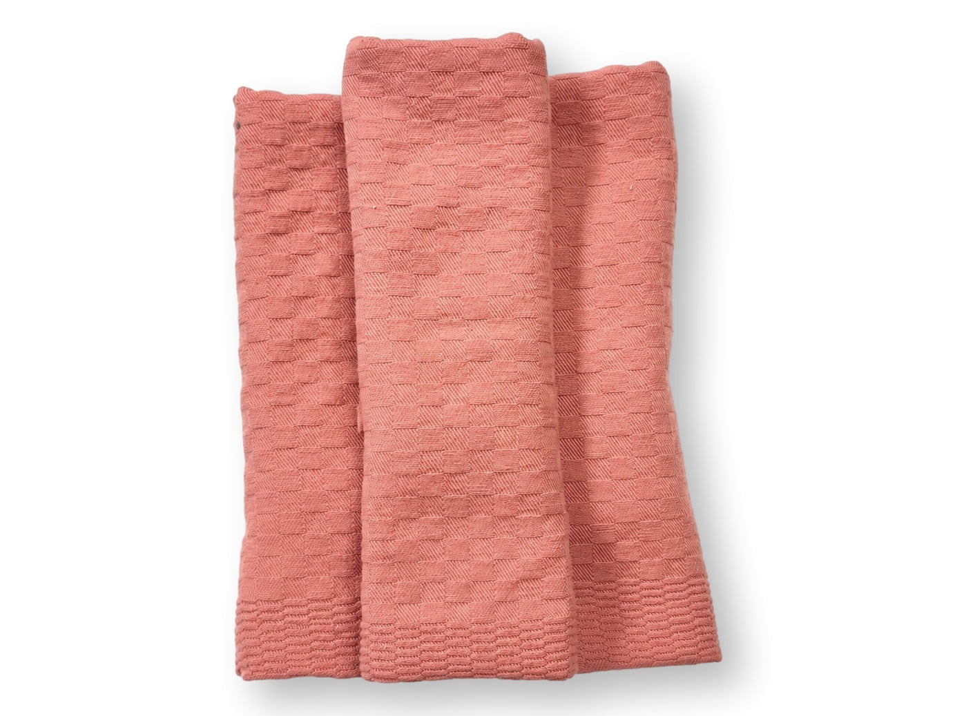 French Coral Napkins/Placemats, Set of 8