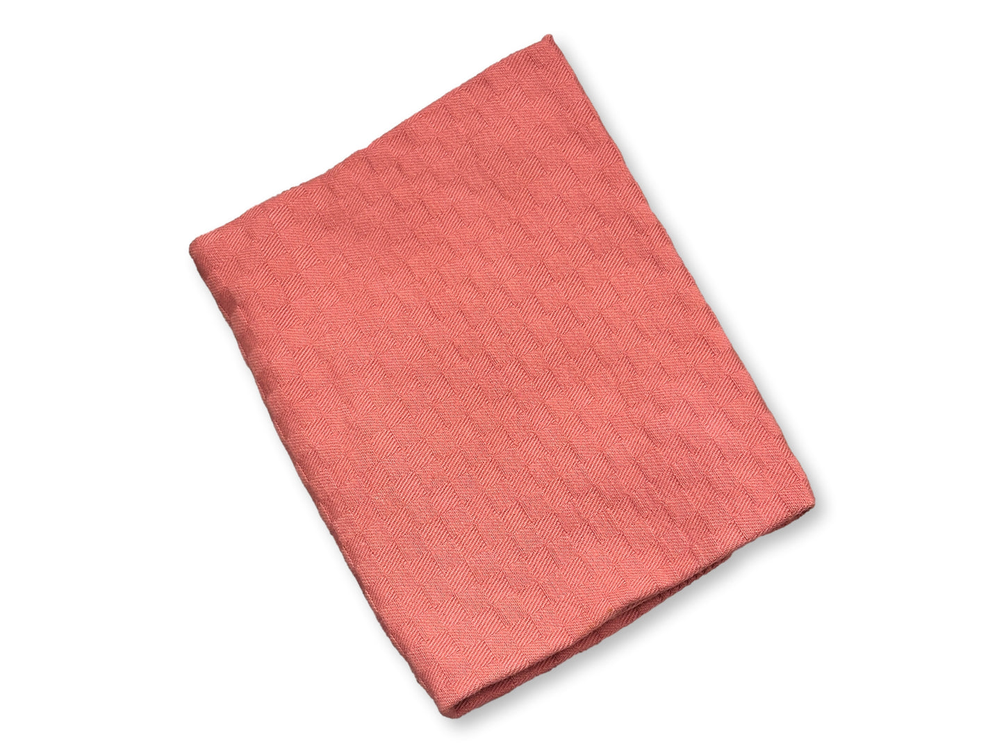 French Coral Napkins/Placemats, Set of 8