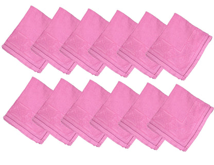 Antique French Pink Napkins, Set of 12