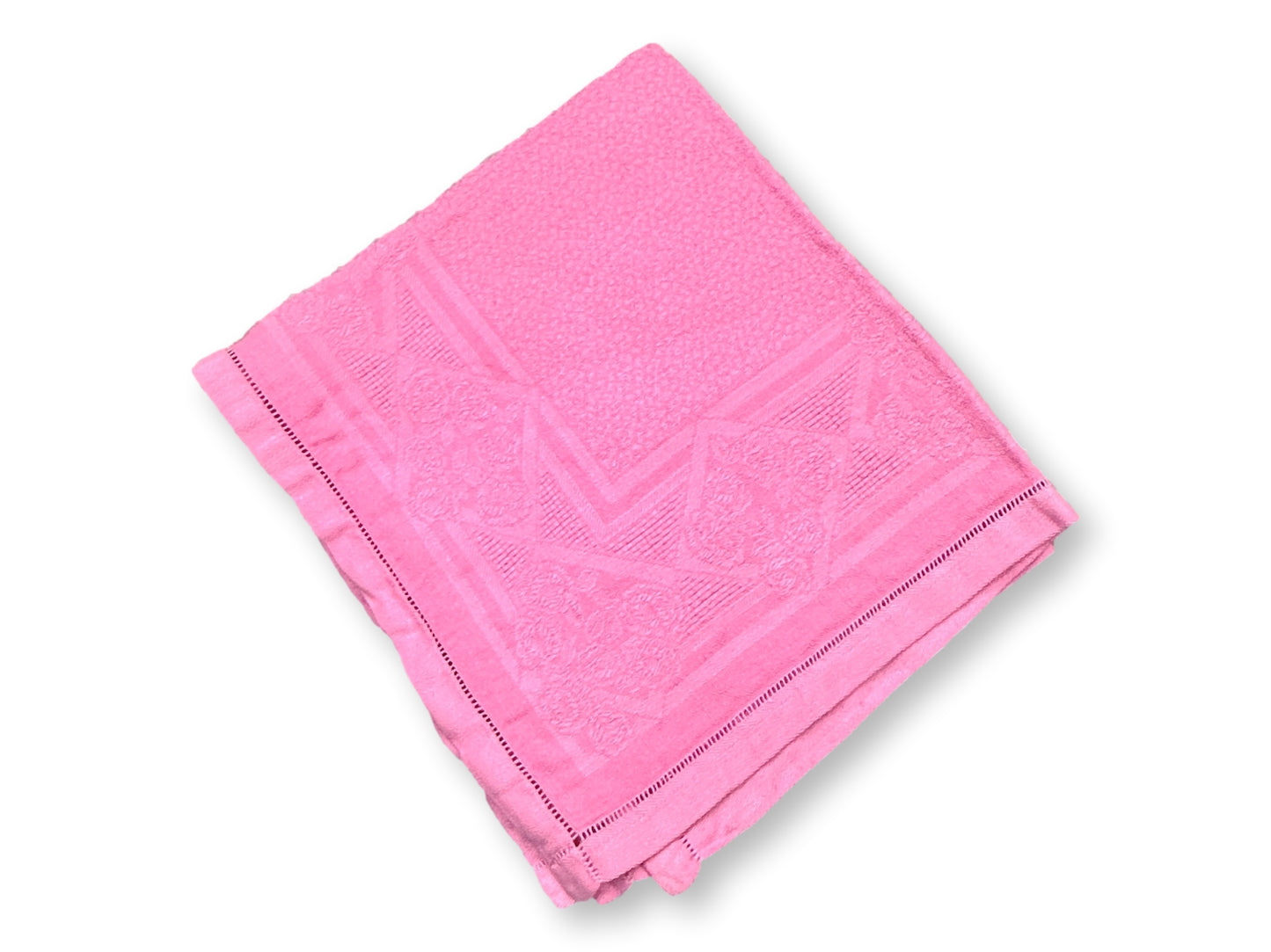 Antique French Pink Napkins, Set of 12