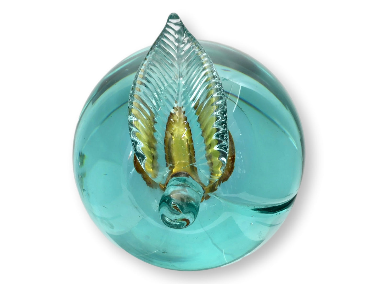 1960s Oversized Italian Murano Glass Apple