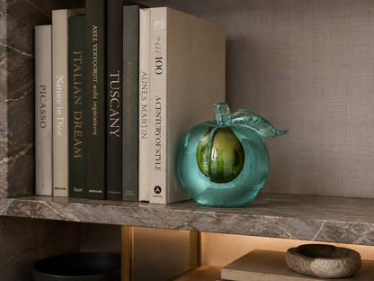 1960s Oversized Italian Murano Glass Apple