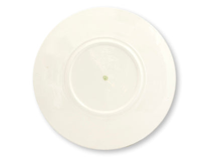 French Majolica Asparagus Plates, Set of 6