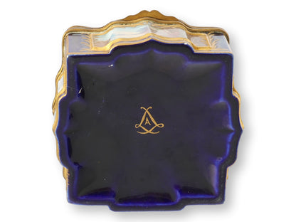 19th-Century French Sèvres Style Painted Porcelain Box