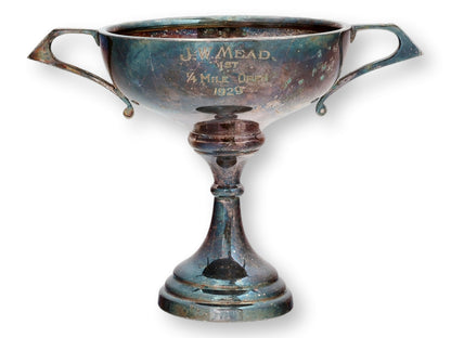 1929 English "1st Quarter Mile Opens" Trophy Cup