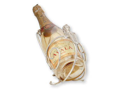 Art Deco Sphinx Wine Pourer with Match Striker