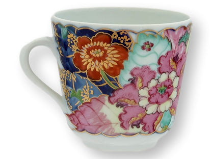 Mottahedeh Tobacco Leaf Flat Cups, Set of 6