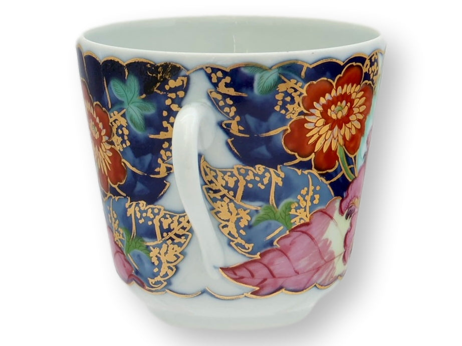Mottahedeh Tobacco Leaf Flat Cups, Set of 6