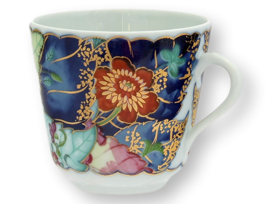 Mottahedeh Tobacco Leaf Flat Cups, Set of 6