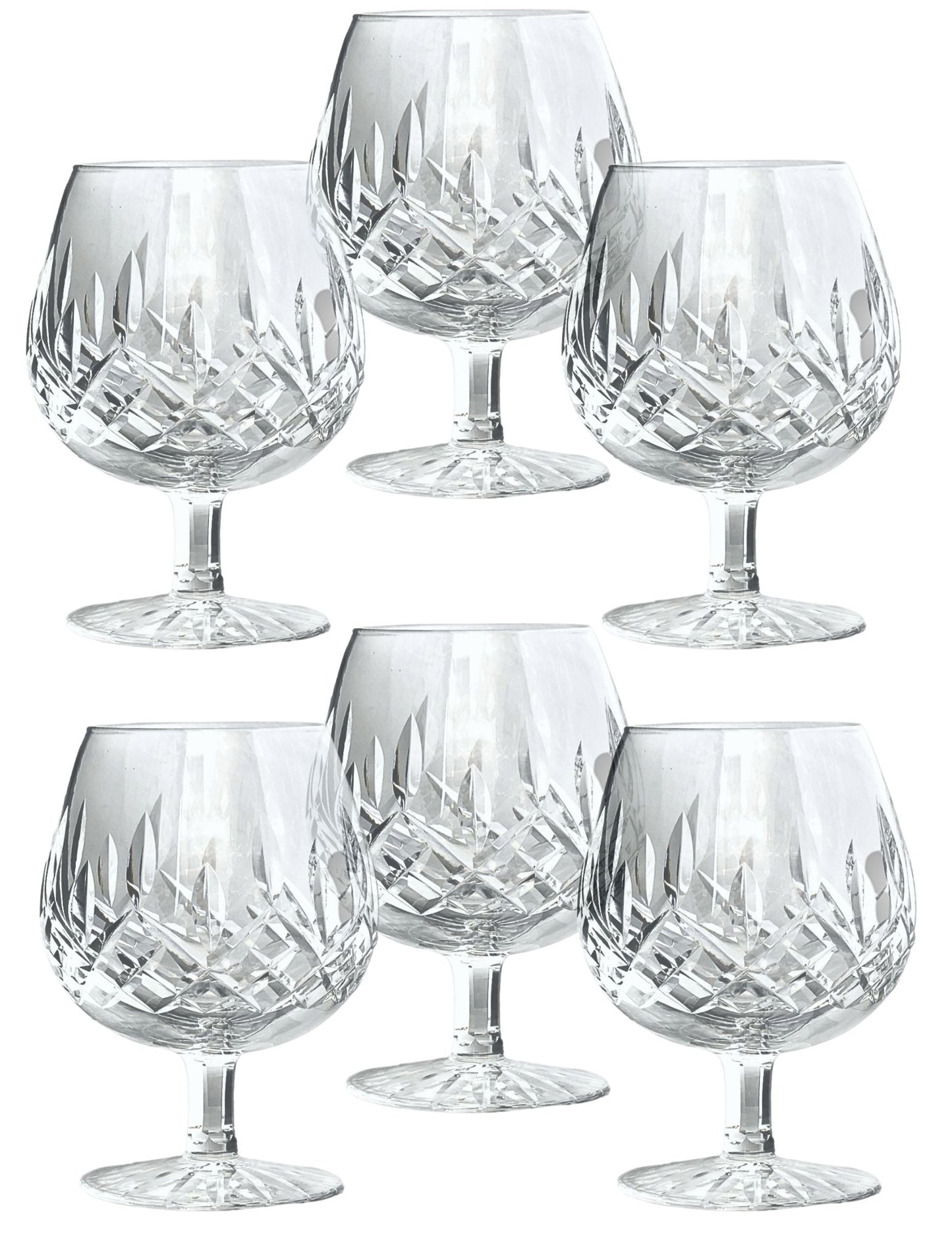 Waterford Lismore Brandy Snifters, Set of 6