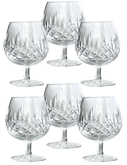 Waterford Lismore Brandy Snifters, Set of 6