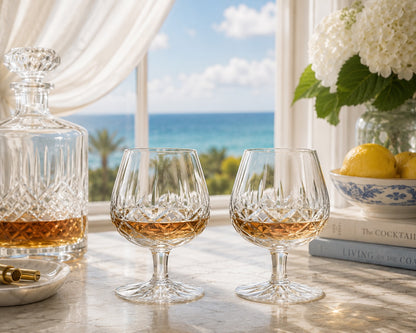 Waterford Lismore Brandy Snifters, Set of 6