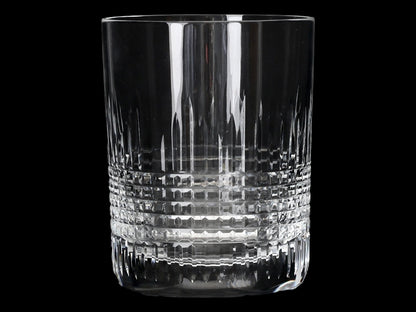 French Baccarat Nancy Crystal Old Fashioned Glasses, Pair