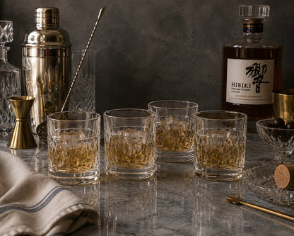 Ralph Lauren Aston Double Old Fashioned Glasses, Set of 4