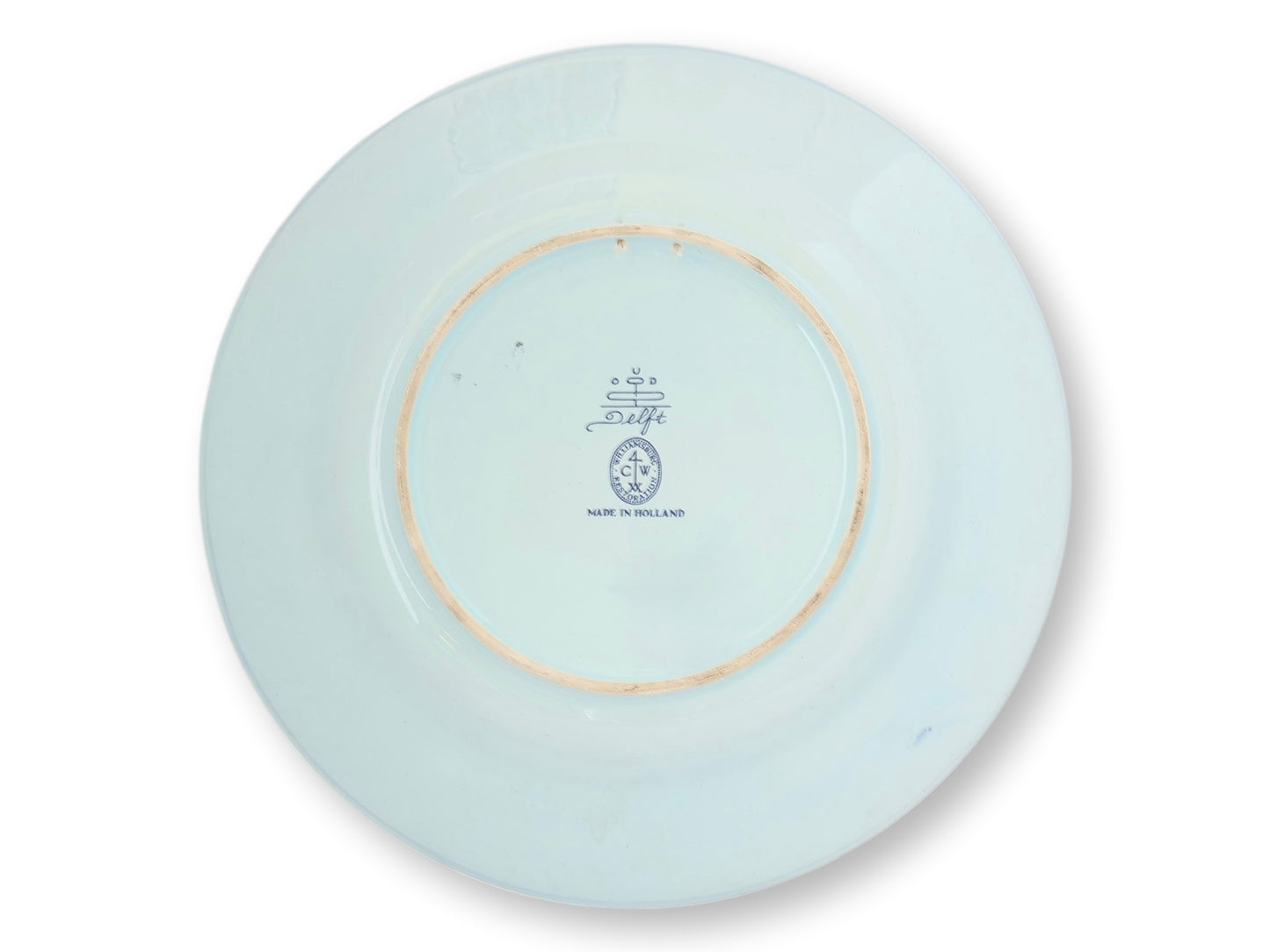 Delft Colonial Williamsburg Plate