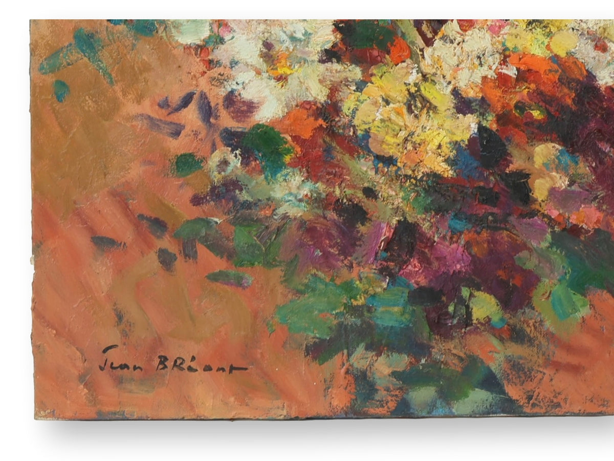 French Floral Still Life Oil Painting