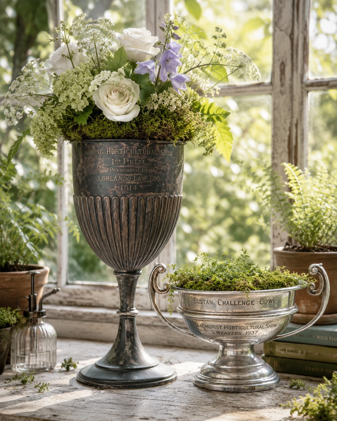 1937 English Horticultural Show Challenge Bowl