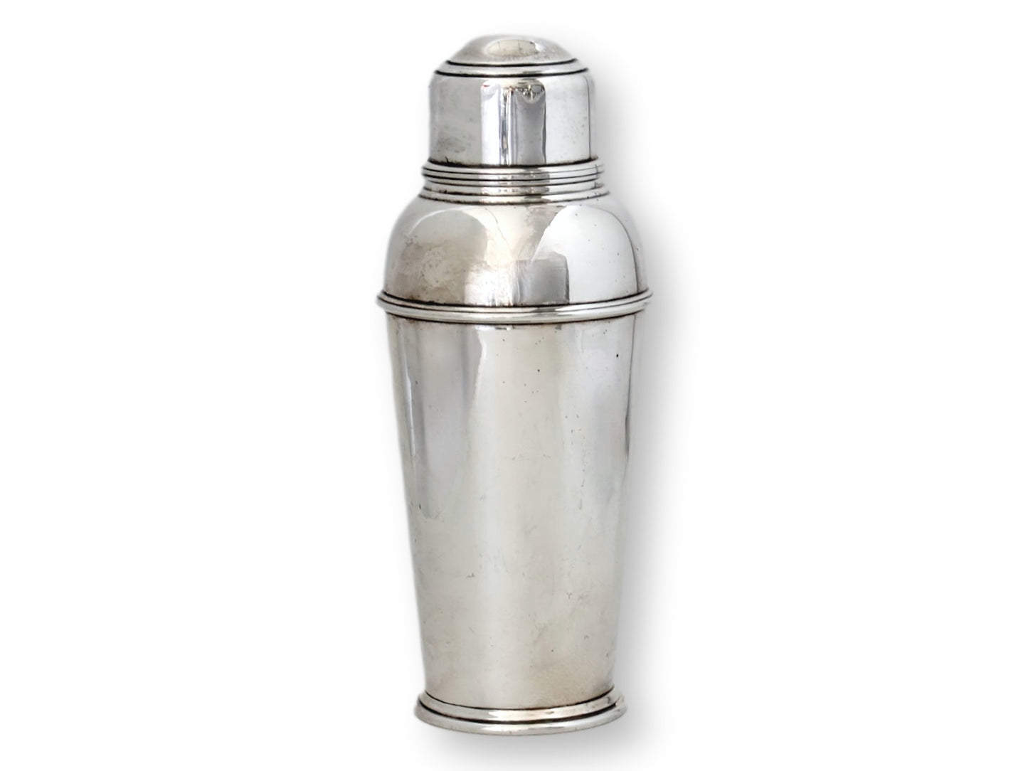 Antique English Silverplate Cocktail Shaker