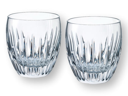 French Baccarat Massena Crystal Tumblers, Pair