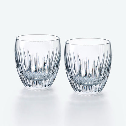French Baccarat Massena Crystal Tumblers, Pair