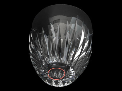 French Baccarat Massena Crystal Tumblers, Pair
