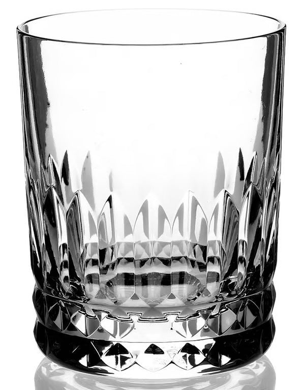 French Baccarat Piccadilly Double Old Fashioned Glasses, Pair