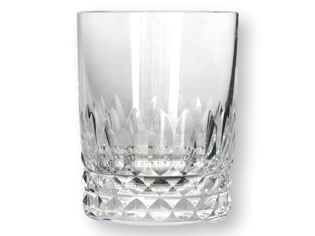 French Baccarat Piccadilly Double Old Fashioned Glasses, Pair