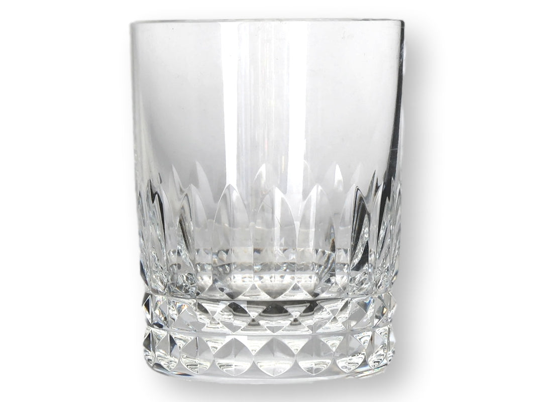 French Baccarat Piccadilly Double Old Fashioned Glasses, Pair