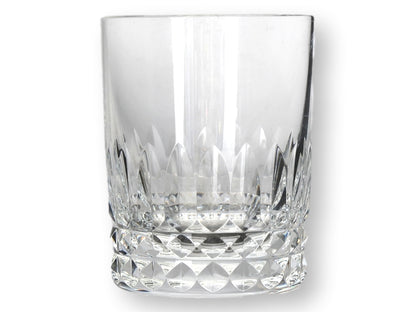 French Baccarat Piccadilly Double Old Fashioned Glasses, Pair