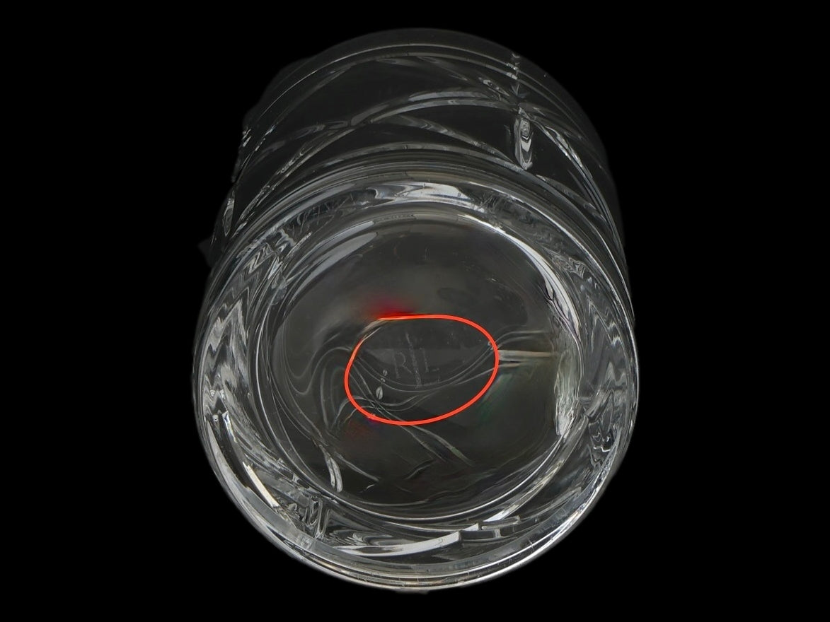 Ralph Lauren Brogan Double Old Fashioned Glasses, Set of 2