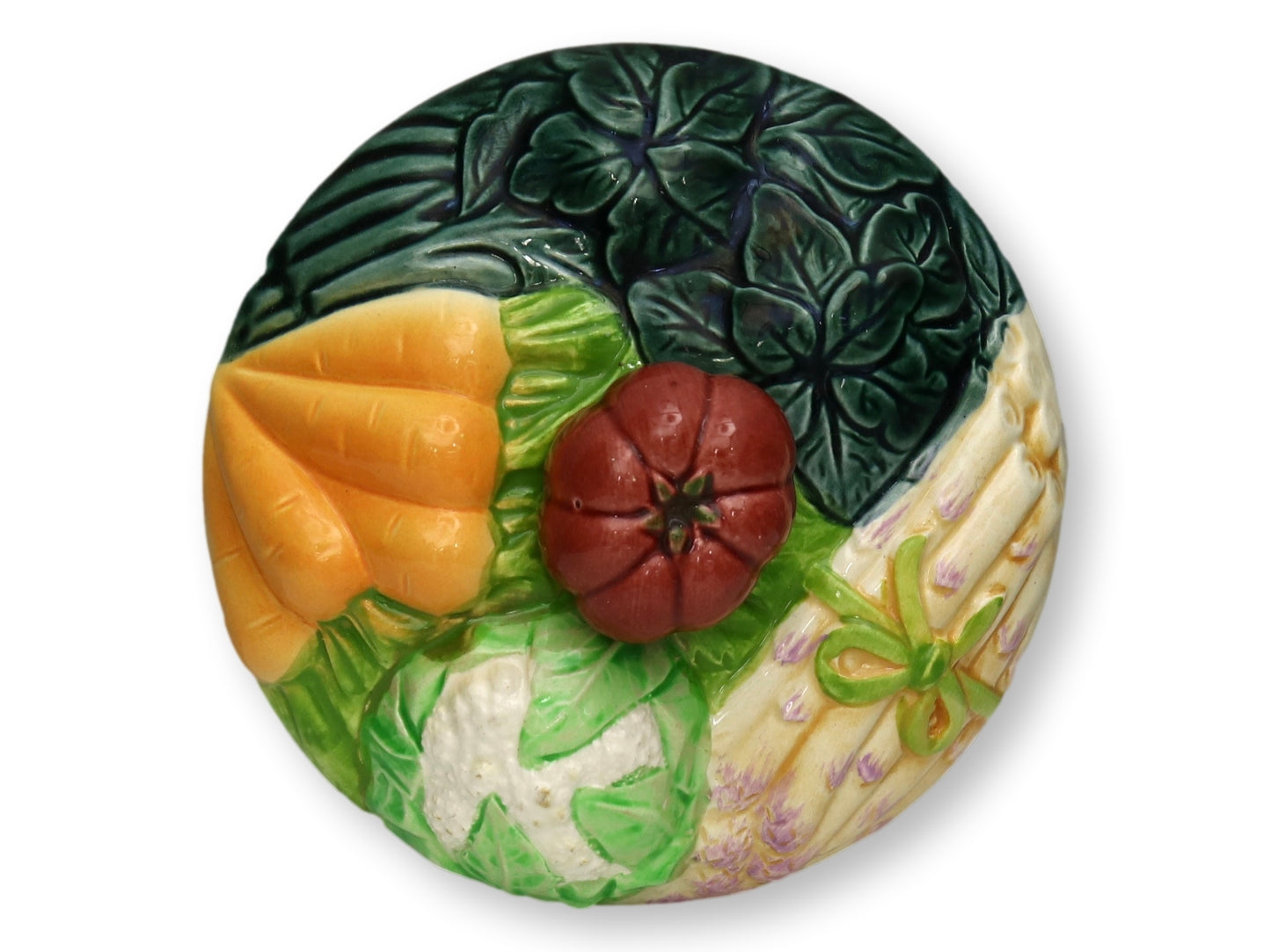 Midcentury Trompe L'oeil Vegetable Dish